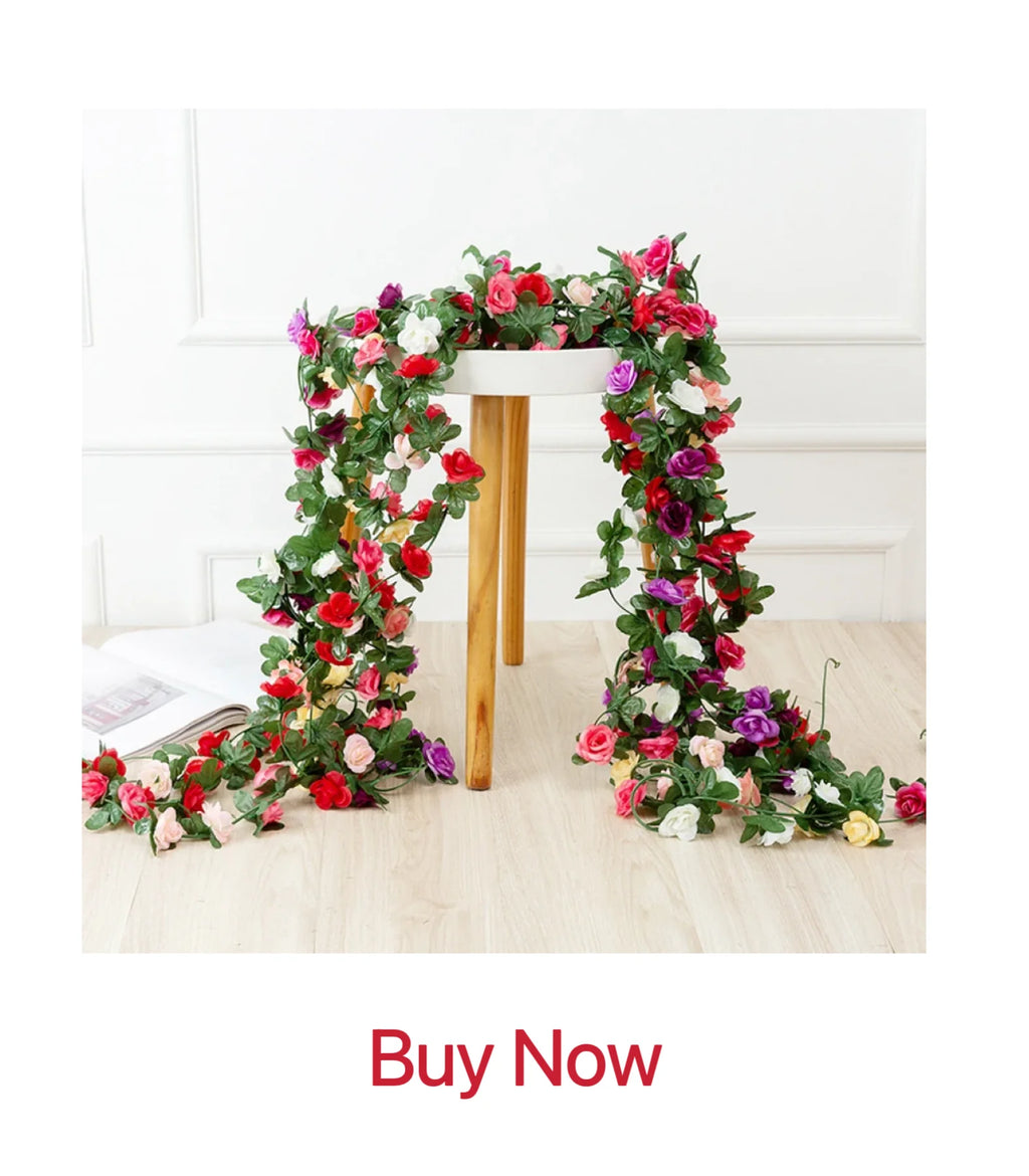 Artificial PE Rose Flowers – UV Resistant Decor for Wedding and DIY Crafts