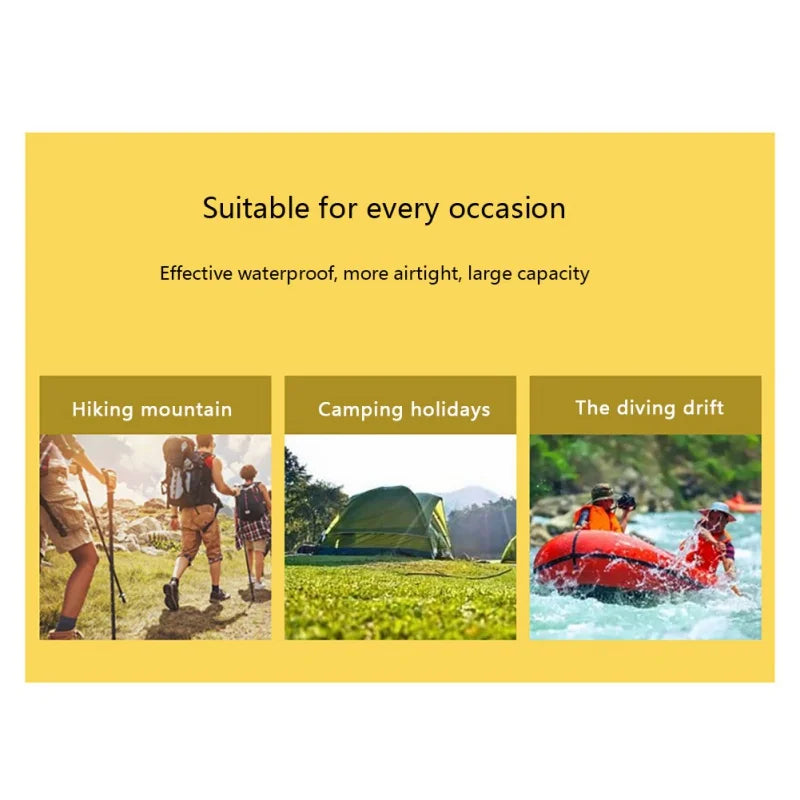 Ultralight Nylon Dry Bag – Waterproof Storage for Kayaking and Swimming