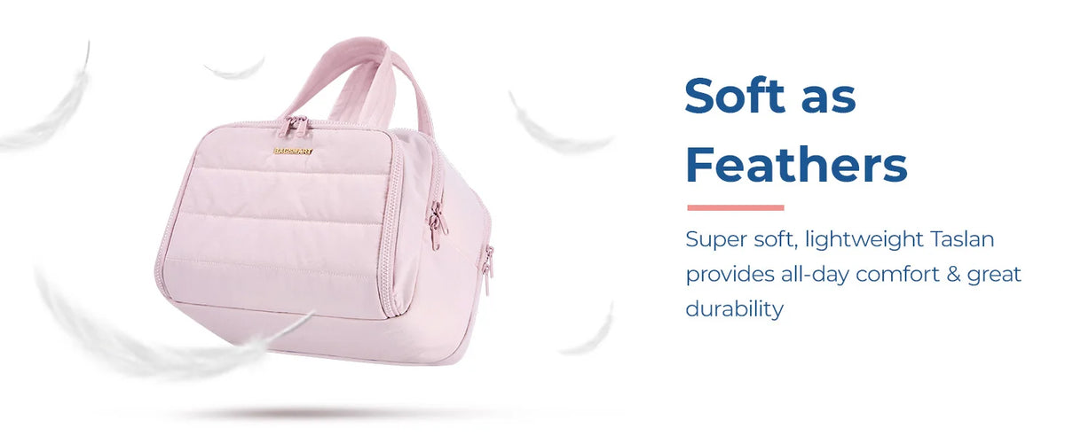 Large Capacity Cosmetic Bag – Wide-Open Makeup Organizer for Travel