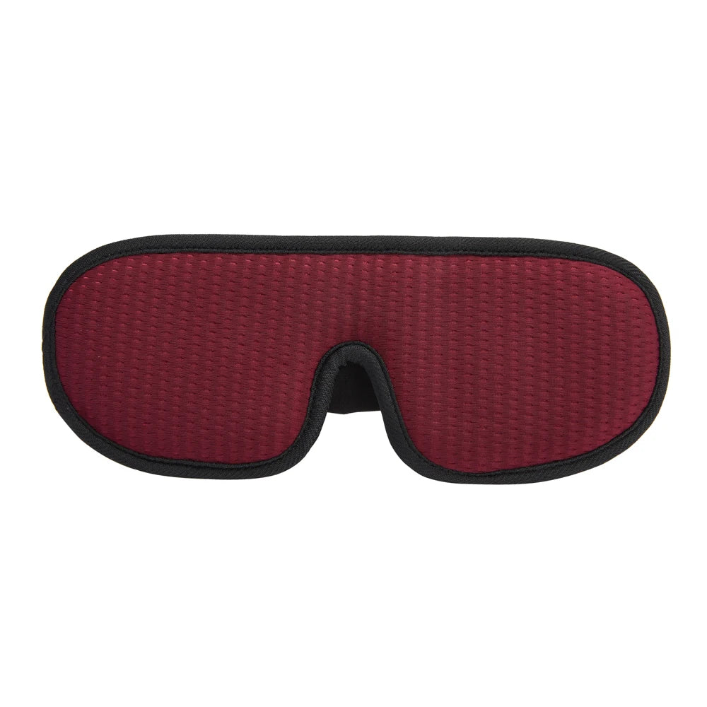 Soft 3D Contoured Eye Mask – Breathable Light Blocking for Travel Sleeping