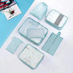 Mesh Travel Packing Cubes – Luggage Organizer Set for Suitcase Storage