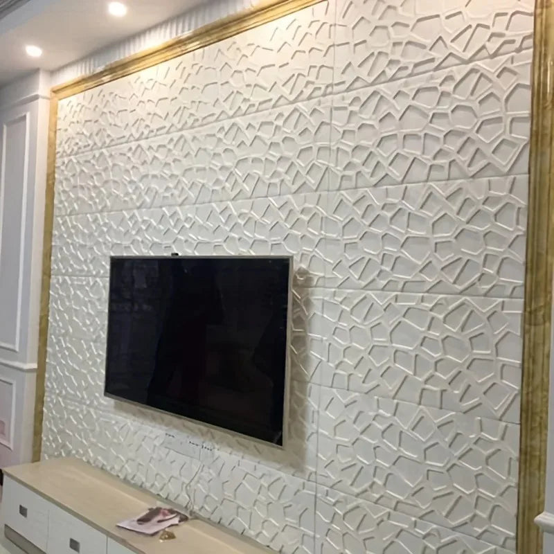 3D Self-Adhesive Wall Tiles – Waterproof Foam Panels for Bedroom Decor