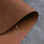 Faux Leather Placemats – Heat Resistant Non-Slip Table Mats for Dining Room