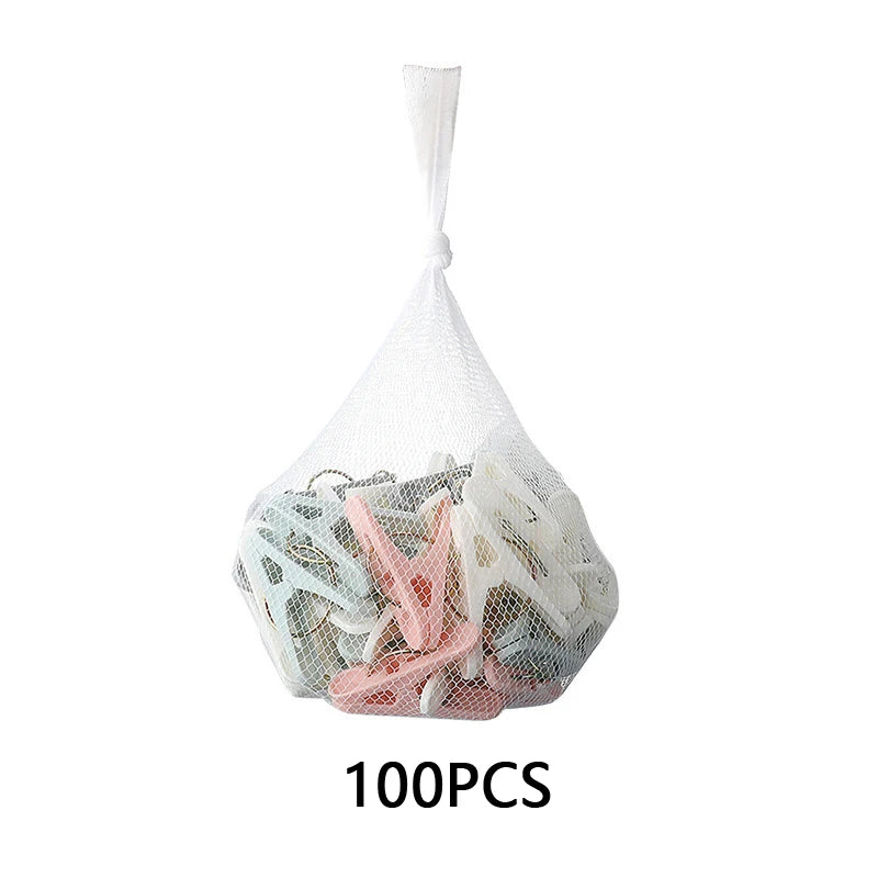 Plastic Clothes Pins – Heavy Duty Laundry Clips for Drying Towels and Socks
