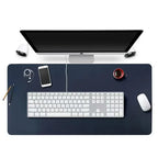 PU Leather Desk Mat – 70x35cm Waterproof Pad for Office and Gaming