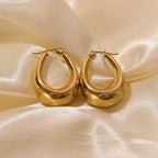 316L Stainless Steel Waterproof Earrings – Minimalist Jewelry for Vacation