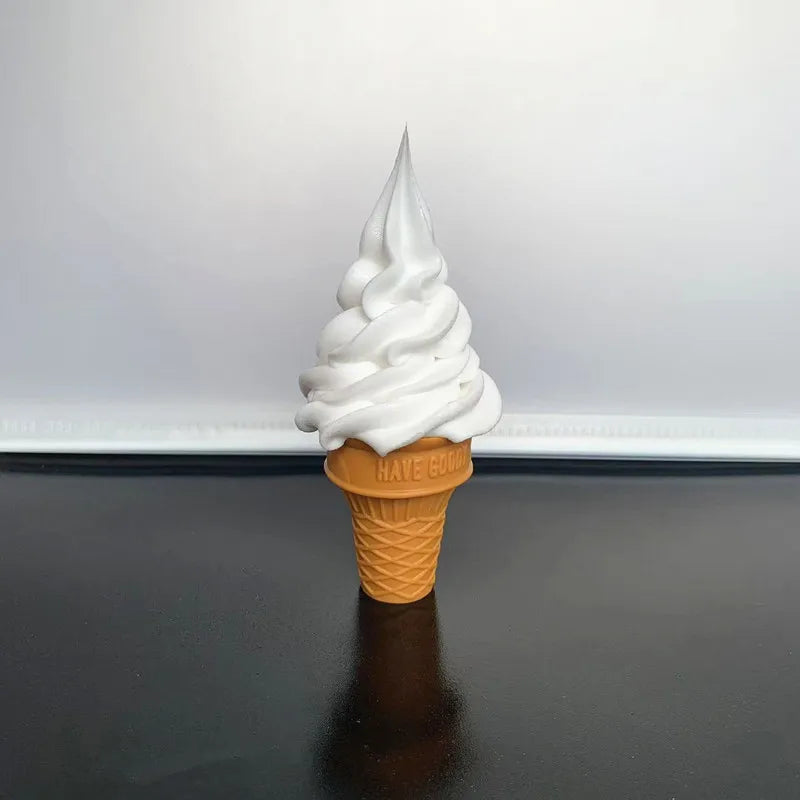 Realistic 15cm Fake Ice Cream Cake – Decorative Prop for Shop Cafe Photography