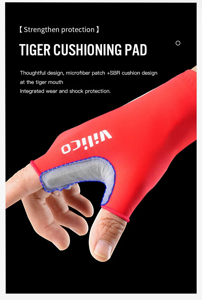 Half Finger Cycling Gloves – Anti-Slip Breathable Mittens for Road MTB Racing