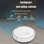 3-in-1 Robot Vacuum Mop – USB Rechargeable Cleaner for Home Pet Hair