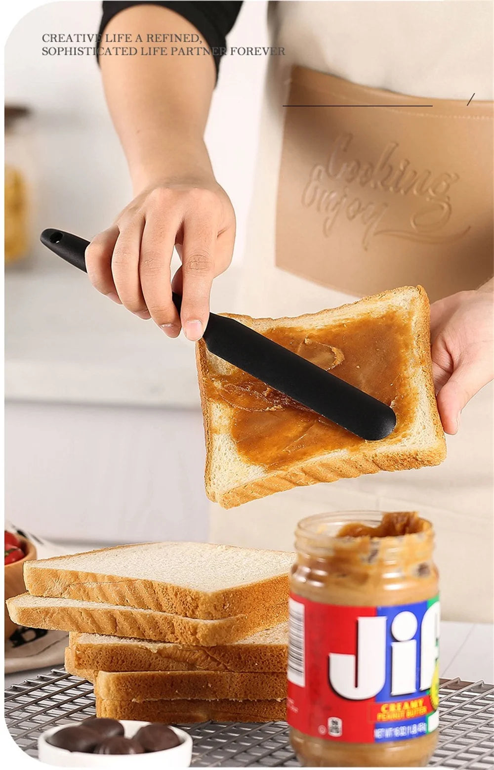 Silicone Spatula Set – Heat-Resistant Non-Stick Tools for Cooking and Baking