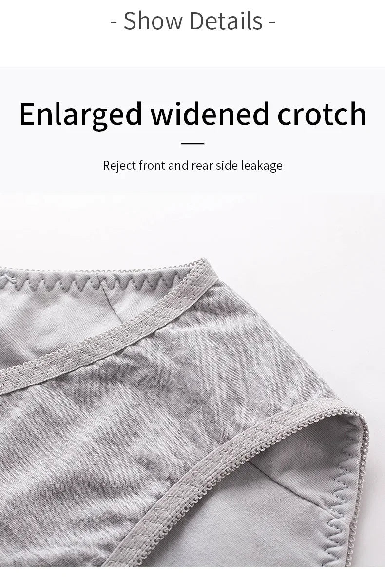 Lace Period Underwear – Leakproof Sanitary Shorts for Women's Menstrual Cycle