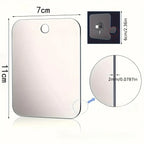 Acrylic Suction Shower Mirror – Portable Fogless Glass for Shaving and Makeup