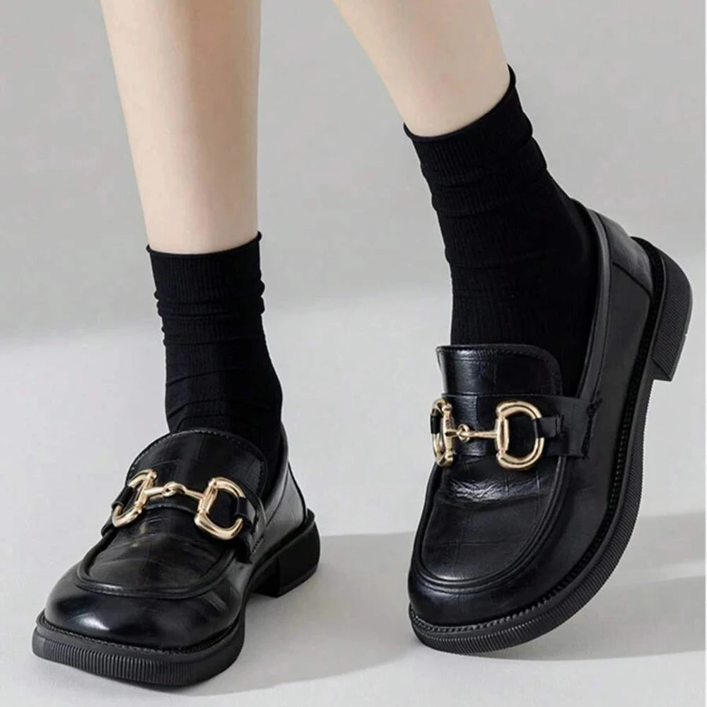 Women Mid Length Cotton Socks – Soft Breathable Casual Daily Wear