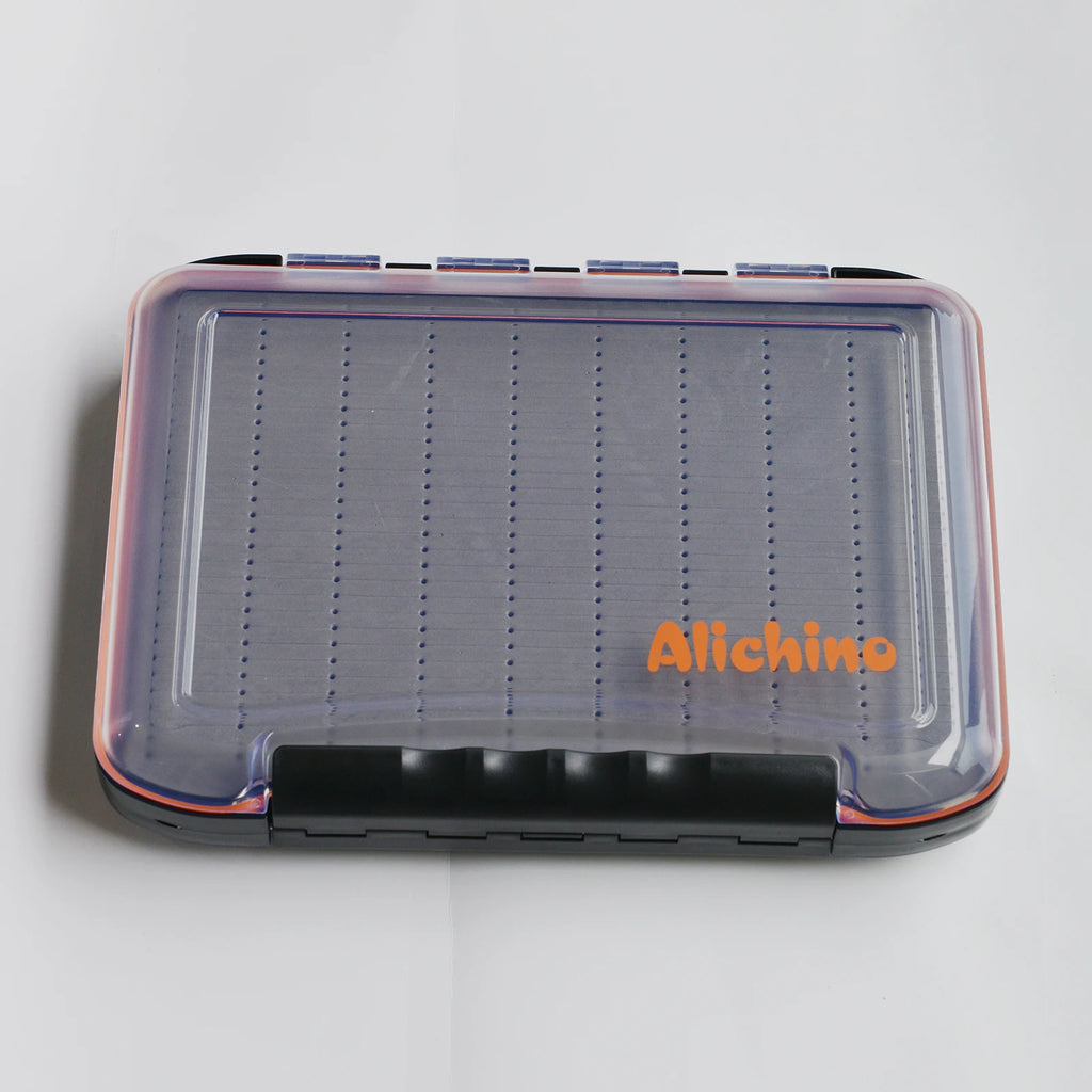 Waterproof Two-Sided Fly Box – Transparent Storage for Fishing Jig Lures