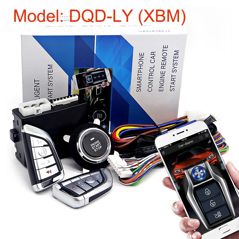 Smart Car Alarm – Remote Engine Start System for Vehicle Ignition