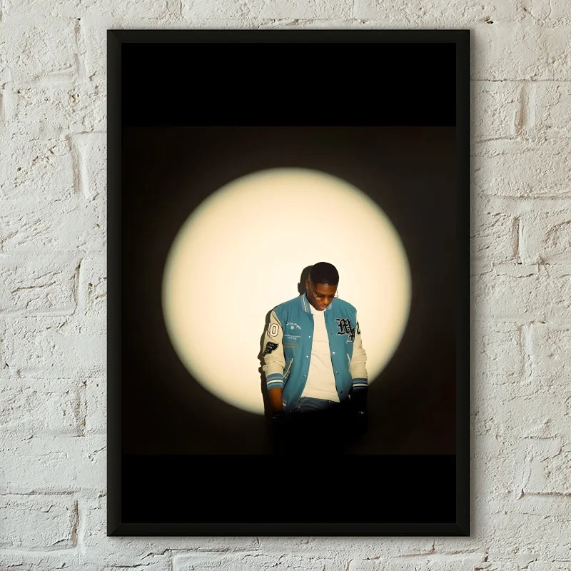 Ninho Rapper Wall Poster – Self-Adhesive Waterproof Art for Room Decor