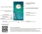 Dimmable LED Chandelier Driver – RF Remote and App Control for Dual Color Lights