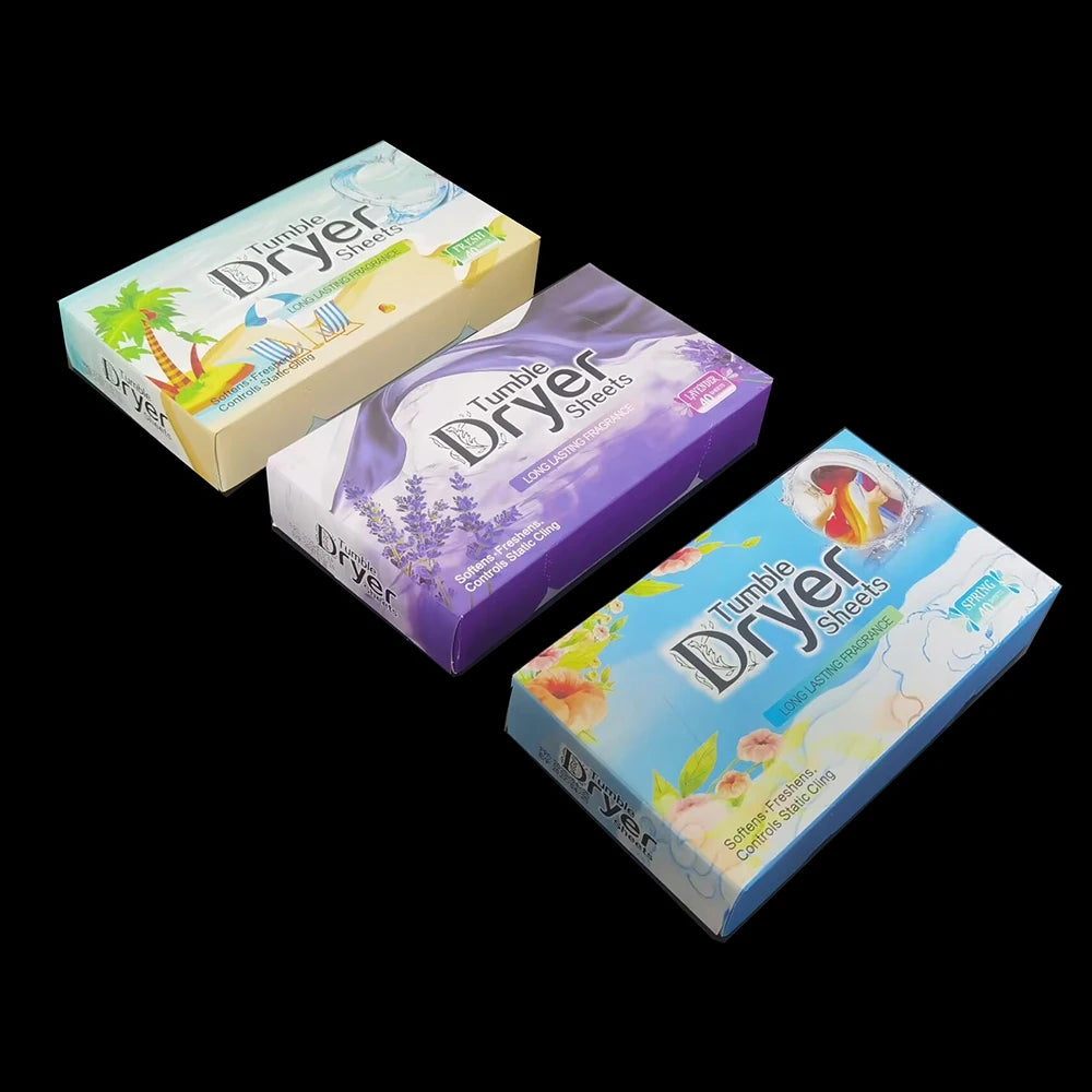 Tumble Dryer Sheets – Long-Lasting Fragrance for Static Reduction Laundry