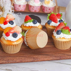 Paper Cupcake Model – Artificial Dessert for Bakery Window Display