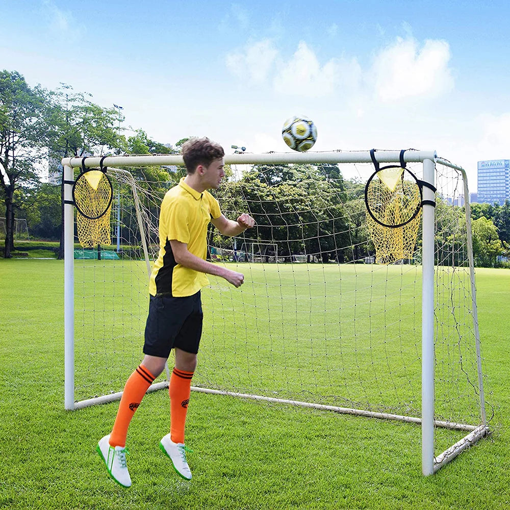 Foldable Football Target Net – Precision Training Goal for Soccer Practice