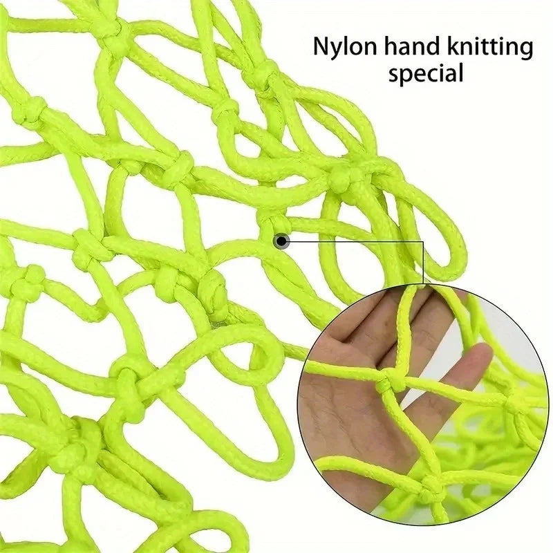 Luminous Basketball Net – 50cm Fluorescent Glow-in-the-Dark Rim for Kids