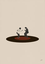 Minimalist Movie Poster Canvas Art – Abstract Modern Wall Decor for Home
