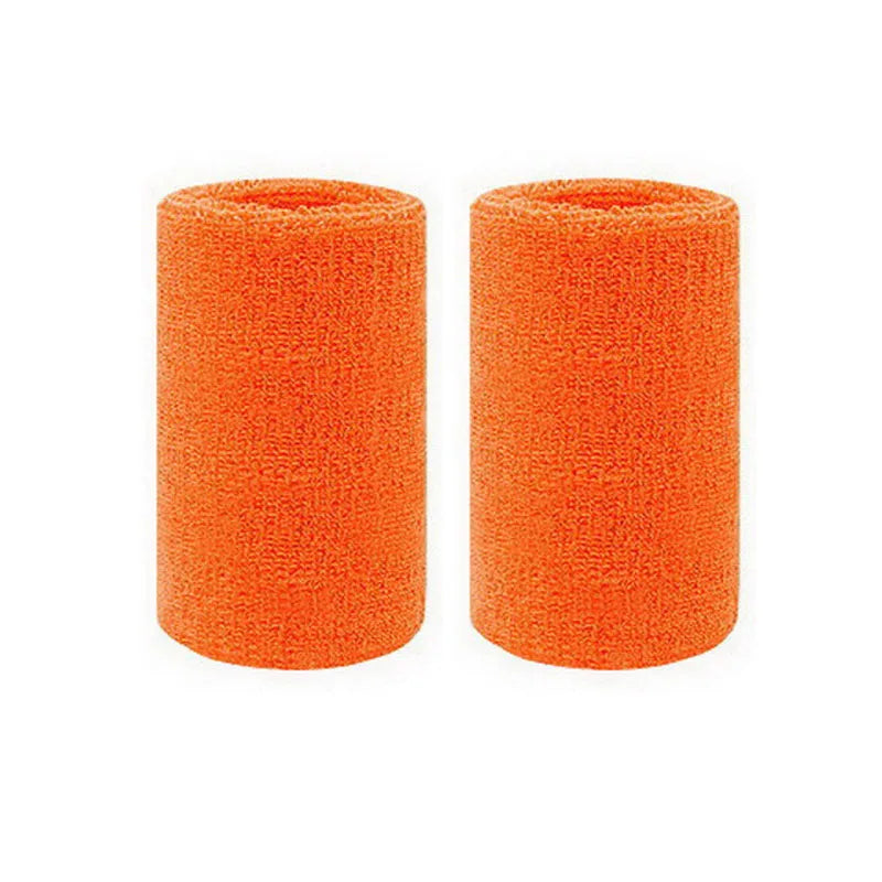 Sports Wristbands – Sweat Absorbing Cotton Wrist Guards for Basketball