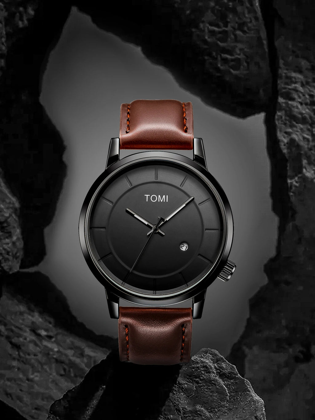Luxury Quartz Watch and Glasses Set – Fashion Accessory Gift for Men