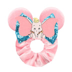 Velvet Sequin Mouse Ear Scrunchies – Elastic Hair Accessories for Kids Party