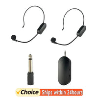 Wireless Headset Microphone – 2.4G Audio System for Teaching and Stage Performance