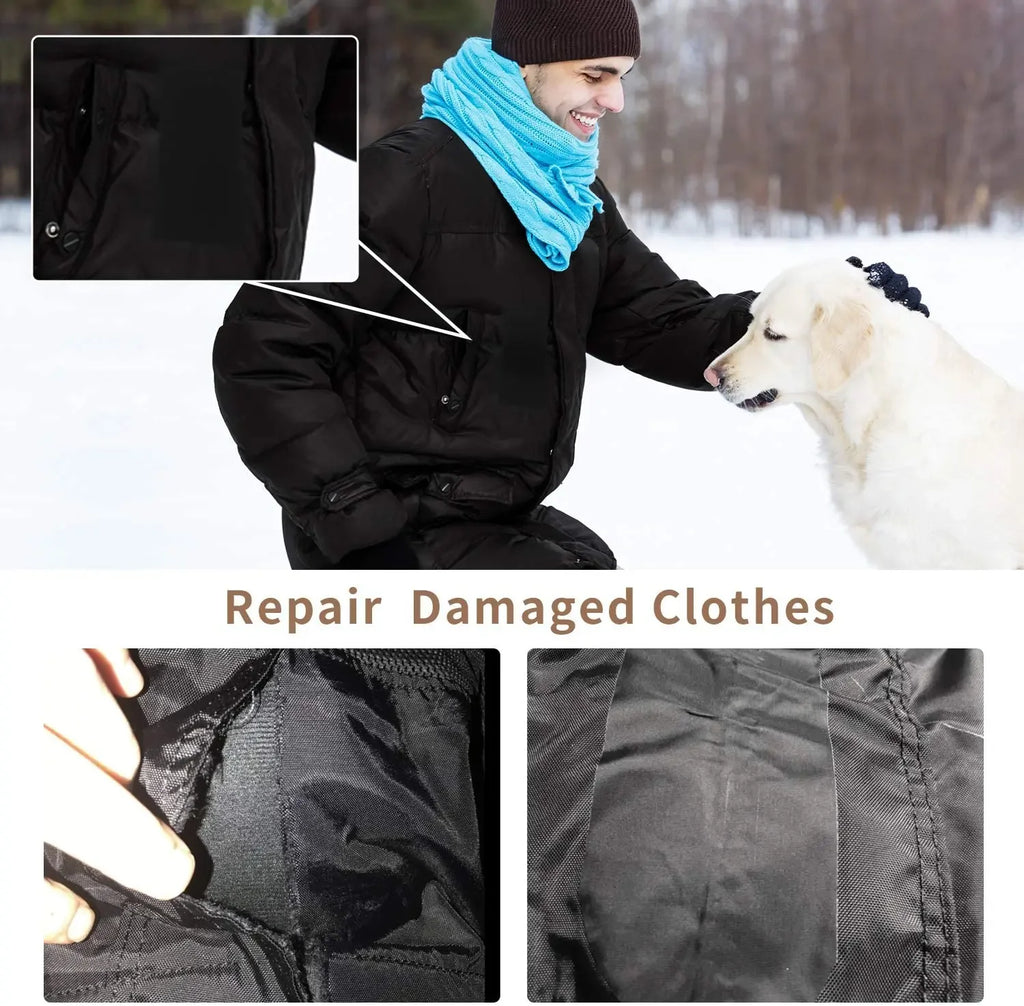 Self-Adhesive Nylon Repair Patches – Waterproof Fabric for Outdoor Gear