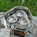 Folding Gas Camping Stove – 5800W Portable Burner for Outdoor Hiking BBQ