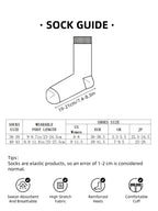 Matching Family Short Socks – Heart and Stripe Patterns for Daily Wear