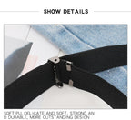 Stretch Elastic No Buckle Belt – Invisible Waistband for Men and Women