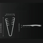 Wide-Tooth Volumizing Comb – Fluffy Texture Tool for Men Hair Styling