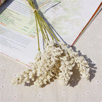 Artificial Lavender Flowers – PE Plastic Plant Bouquet for Home Table Decor