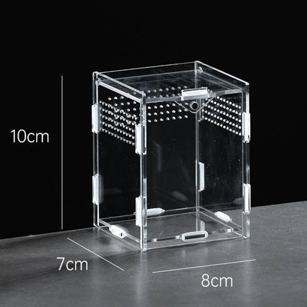 Acrylic Reptile Terrarium Clear Habitat for Small Pets – Kairo Supply Co