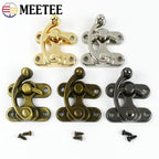 Vintage Brass Toggle Latch – Retro Metal Clasp for Wooden Boxes and Bags