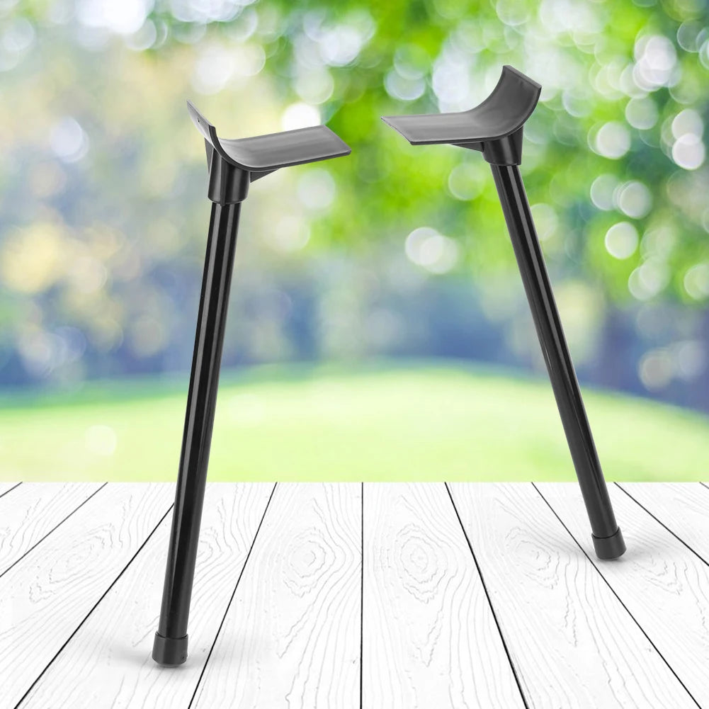 Folding Water Bucket Stand – Portable Metal Frame for Camping and Picnics
