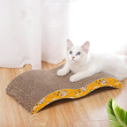 Corrugated Cardboard Cat Scratcher – Durable Claw Sharpening Pad for Cats
