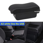 Center Console Armrest Box – Storage Organizer for Peugeot 208 2012-2018