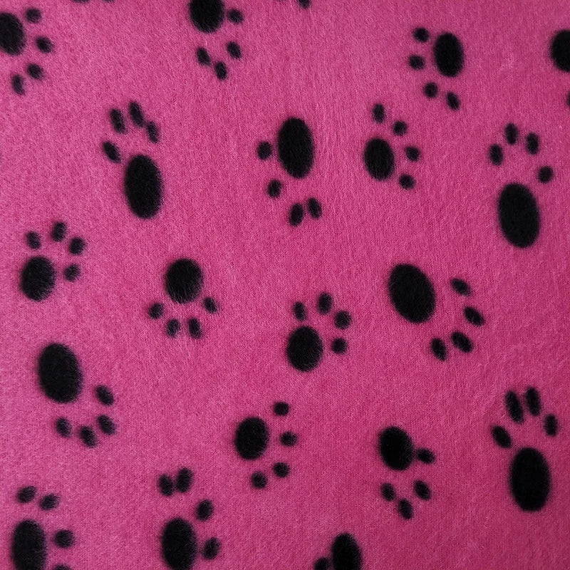 Reversible Fleece Pet Blanket – Comfortable Mat for Large Dogs