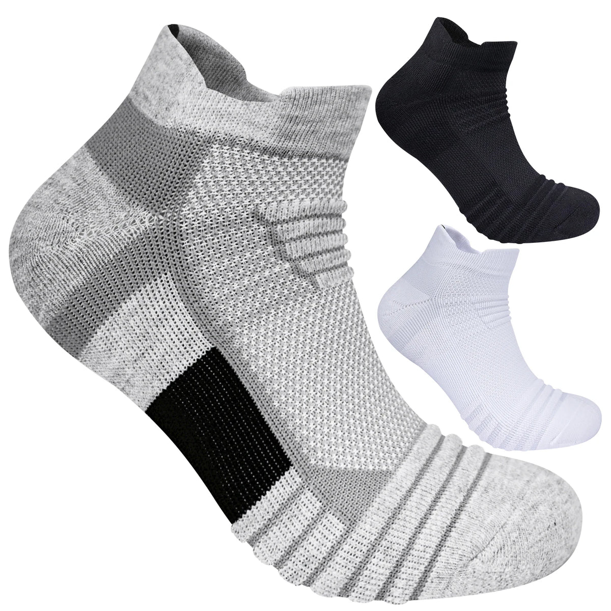 Cushioned Mesh Sports Socks – Moisture-Managing Gear for Running and Hiking