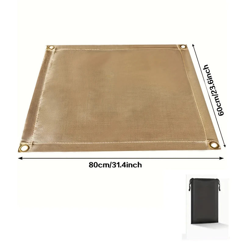 Fireproof Grill Mat – Heat Resistant Protective Pad for Outdoor BBQ Camping