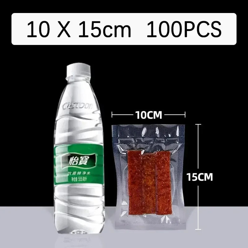 Heavy Duty Vacuum Sealer Bags – 100 Quart Size for Food Storage and Sous Vide