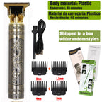 Cordless Electric Hair Trimmer – Professional Barber Shaver for Men