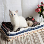 Flannel Dog Bed – Thickened Sleeping Mat for Small to Large Dogs and Cats