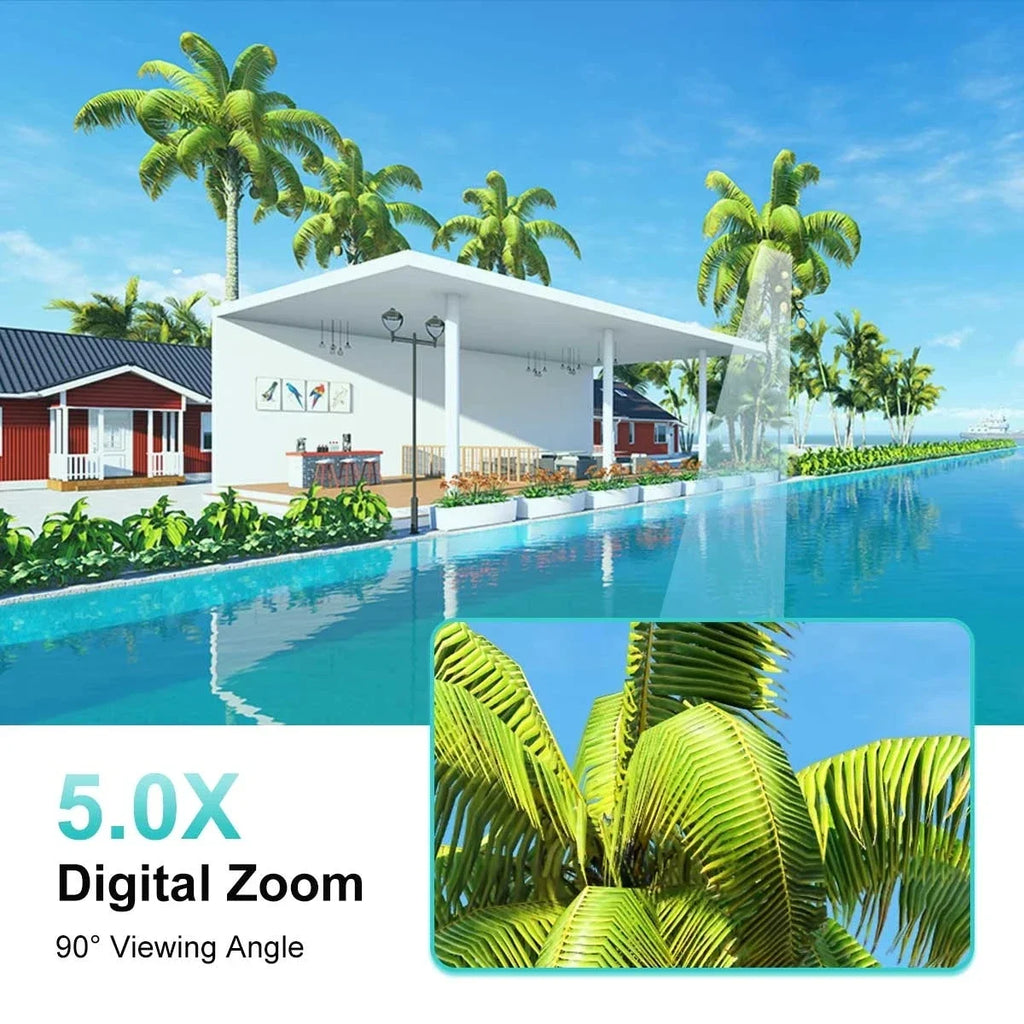 WiFi PTZ Security Camera – HD Color Night Vision for Outdoor Surveillance