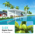 WiFi PTZ Security Camera – HD Color Night Vision for Outdoor Surveillance