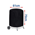 Heavy Duty Waterproof BBQ Cover – Protective Round Grill Shield for Outdoor
